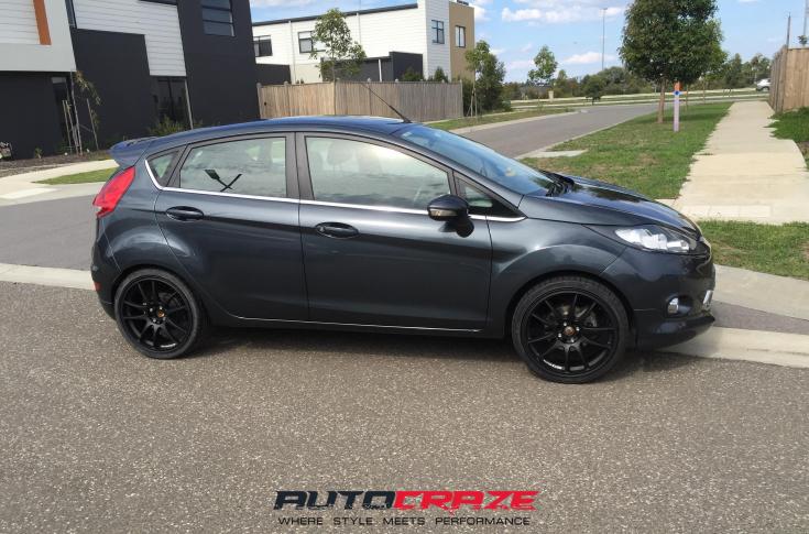FORD FIESTA CR TEK SATIN BLACK